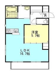 Calm　Hills　5番館の物件間取画像